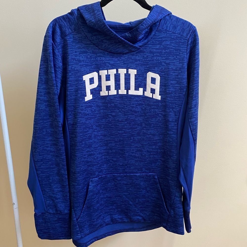 Majestic Philadelphia Sixers NBA basketball hoodie